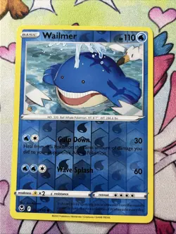 Wailmer 37/195 Reverse Holo | Silver Tempest | Pokemon Card - Image 1