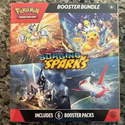 Pokemon TCG Scarlet & Violet Surging Sparks Booster Bundle 6 Pack [Sealed] - Image 1