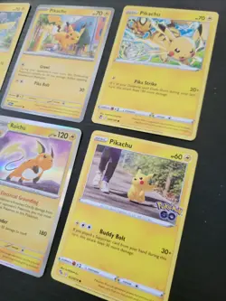 Pikachu Collection Set-6 Pikachu Cards-NM-Pokemon TCG - Image 3