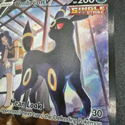 Pokemon Umbreon V SWSH09: Brilliant Stars Trainer Gallery UR Holo TG22/TG30 NM - Image 3