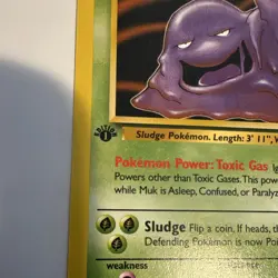 The Pokemon Company Grimer 48/62 Fossil 1st Edition Common Regular English 50HP - Image 4