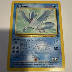 Wizards of the Coast Articuno 17/62 Fossil 1999 Rare 70 HP Unlimited - Image 1