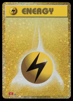 Basic Lightning Energy Holo Japanese Pokemon TCG Classic: Charizard 034 NM - Image 1