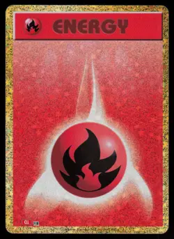 Basic Fire Energy Holo Japanese Pokemon TCG Classic: Charizard 033 NM - Image 1