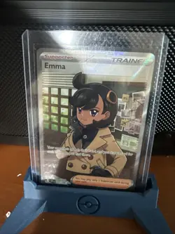 2026 Pokemon Chaos Rising 107/086 Emma Ultra Rare Full Art NM - Image 1