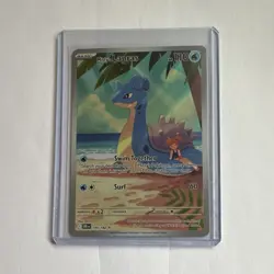 Pokemon TCG Misty's Lapras 194/182 Sv10 Destined Rivals IR Full Art Holo EN - Image 1