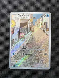 Pokemon TCG Slowpoke Scarlet & Violet Base Set 204/198 - Image 1
