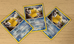 💥 PSYDUCK Non Holo Rare Secret Wonders # 100/132 Pokemon TCG 2007 LOT X3 - Image 1