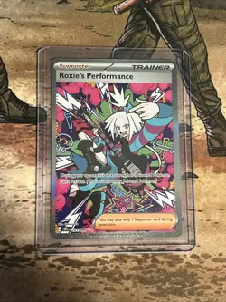 Roxie's Performance 121/086 Special Illustration Rare Chaos Rising Pokemon NM - Image 1