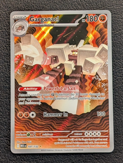 2025 Pokemon Mega Evolution Gargancl Illustration Rare #147/132 - Image 1