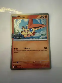Victini 012/086 Holo Rare Black Bolt Pokemon Near Mint - Image 1
