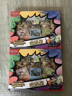 Pokemon TCG Mega Evolution: Ascended Heros First Partners Deluxe Pin Collection - Image 1