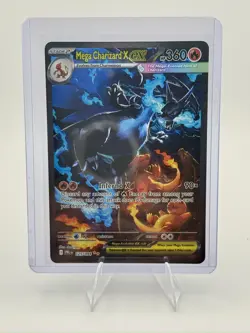 Mega Charizard X Ex - SIR - 125/094 Phantasmal Flames - NM - Pokemon TCG - Image 1