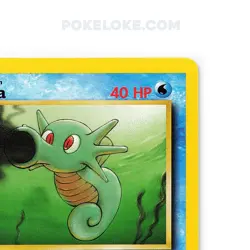 Horsea - 49/62 - 1st EDITION - Fossil - Pokemon TCG - [NM] - Image 5