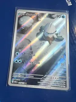 Snover 140/132 Illustration Rare Mega Evolution Pokemon Near Mint - Image 1