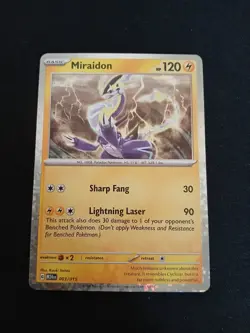 Miraidon 003/015 McDonald's Promos 2024 Holo Pokemon TCG NM - Image 3
