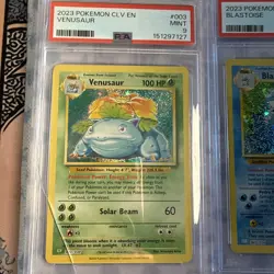 SEQUENTIAL PSA 9 SET BLASTOISE CHARIZARD VENUSAUR CELEBRATIONS POKEMON TCG - Image 4