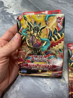 2Yu-Gi-Oh TCG FIRE KINGS Reloaded Structure Deck Factory Sealed - Image 4