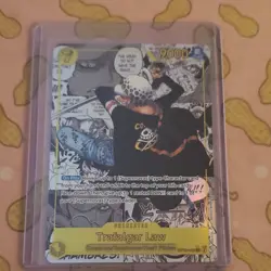 One Piece TCG Trafalgar Law Manga OP10-119 Royal Blood Foil SEC English Print NM - Image 2