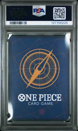 2023 ONE PIECE OP02-PARAMOUNT WAR ALTERNATE ART #013 PORTGAS D. ACE PSA 10 - Image 2