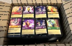 HUGE Lorcana TCG Bulk Lot of3200 Cards - common Sets 4-9 - Image 1