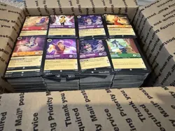 HUGE Lorcana TCG Bulk Lot of3200 Cards - common Sets 4-9 - Image 2