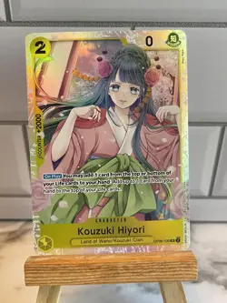 One Piece CCG Kouzuki Hiyori SR NM English OP06-106 - Image 1