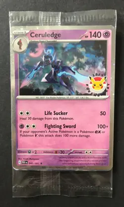Ceruledge 040/091 Pokemon Day 2024 Pokemon Card PROMO HOLO NEW SEALED - Image 1