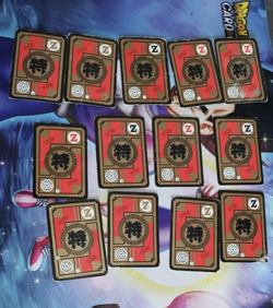 Lot Carte Dragon Ball Set Carddass Fr Grand Combat Part 5 Power Level Super card - Image 2