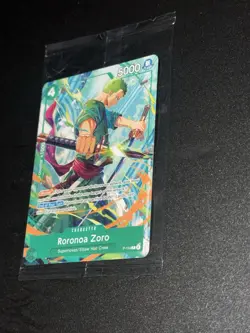 Roronoa Zoro P-114 C2E2 2026 Convention One Piece Promo Card Sealed English - Image 2