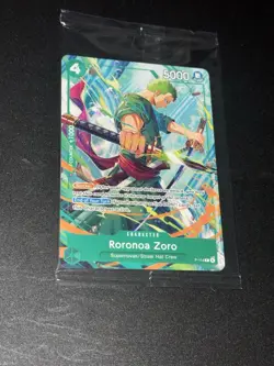 Roronoa Zoro P-114 C2E2 2026 Convention One Piece Promo Card Sealed English - Image 3