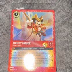 Ravensburger Mickey Mouse - Pirate Captain 18/P2 Promo Cards Foil EN - Image 1