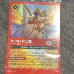 Ravensburger Mickey Mouse - Pirate Captain 18/P2 Promo Cards Foil EN - Image 3
