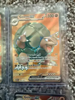 Pokemon TCG Full Art EX Holo Card Lot (17) English - Image 5