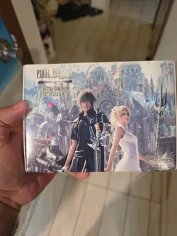 Final Fantasy Card TCG Crystal Dominion Pre-Release Kit Opus XV 15 - 9 Boosters - Image 1