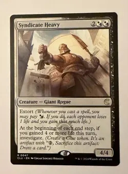 Syndicate Heavy #47 (NM) Ravnica Clue CLU Magic MTG - Image 1