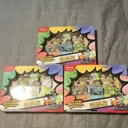 Pokemon TCG First Partner’s Deluxe Pin Collection Kit Lot (3) Promo - Image 1