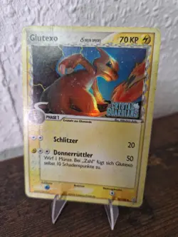 Pokemon Glutexo Delta Species Reverse Holo 30/100 EX Crystal Guardians Played - Image 1