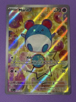 Pokemon Marill Illustration Rare ME: Ascended Heroes 232/217 NM - Image 1