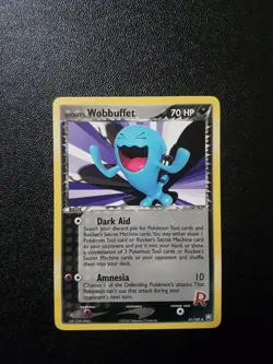 Rocket's Wobbuffet 47/109 Regular Uncommon NM | Pokemon Team Rocket Returns 2004 - Image 1