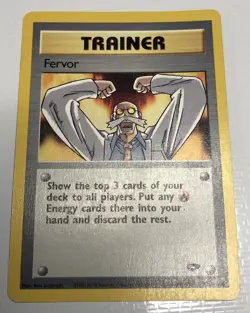 Pokemon TCG Fervor 124/132 Gym Challenge - Image 1