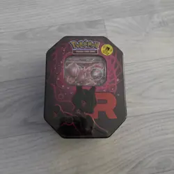 Pokemon TCG S&V Destined Rivals Team Rocket's Mewtwo EX Tin - NEW / SEALED - Image 1