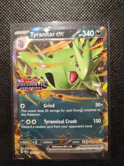 Pokemon TCG Tyranitar ex Double Rare Stamped - Image 1