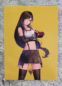 Tifa, Martial Artist Gold Stamp Art Card 52/53 - Image 1