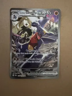 Pokemon Cynthia's Garchomp ex - 232/182 - Destined Rivals SIR - Near Mint - Image 1