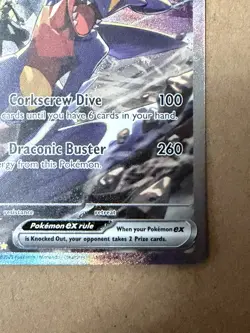 Pokemon Cynthia's Garchomp ex - 232/182 - Destined Rivals SIR - Near Mint - Image 3
