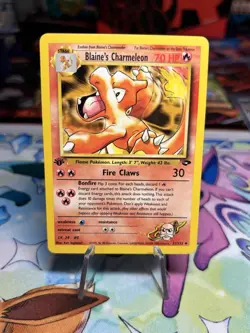 Pokemon TCG - Blaine's Charmeleon (1ST EDITION) 31/132 - Gym Challenge - Image 1