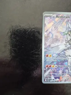 N's Reshiram 167/159 Pokemon TCG Sv09: Journey Together Holo NM - Image 4