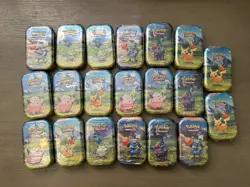 Pokemon TCG Ascended Heroes Mini Tins Half Case J-Hook (Lot Of 20) Brand New! - Image 1