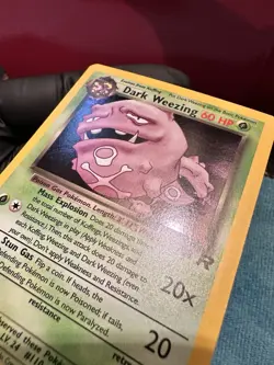 Pokemon TCG Dark Weezing 14/82 Team Rocket Holo Rare English Unlimited NM - Image 2